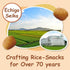 Visit the Store 100% (3 pack, Rice Puff Snack Funwari Meijin Light & Melting Sweet Soybean Powder Kinako Flavored Rice