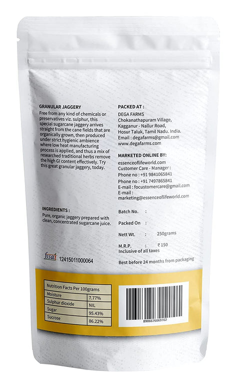Generic 250gm Essence of Life Granular Jaggery