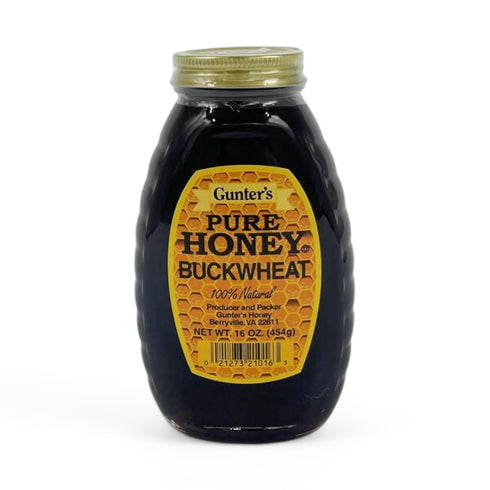Gunter's Honey Gunter's Pure Buckwheat Honey, 16 fl Oz (Pack of 2)