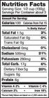 JFS 14.5 Oz (Pack 6) Glory Seasoned Butter Beans - Cans