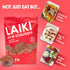 LAIKI Gluten Free Rice Crackers, Red Rice, Resealable 3.53 Ounce Bag