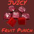 1.5 lbs Flavor(24 Oz) Juicy Fruit Punch Str burst - Fruit Punch Flavor Str burst Individually Wrapped Chewy Candy