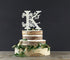 Silver Acrylic Letter K Cake Topper for Wedding, Bridal Shower, Engagement, Birthday Party Decorations