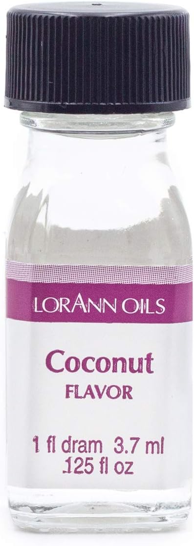 LorAnn Coconut SS Flavor, 1 dram bottle (3.7ml - 0.0125 fl oz - 1 teaspoon)