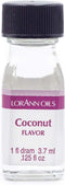 LorAnn Coconut SS Flavor, 1 dram bottle (3.7ml - 0.0125 fl oz - 1 teaspoon)