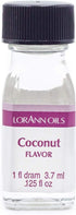 LorAnn Coconut SS Flavor, 1 dram bottle (3.7ml - 0.0125 fl oz - 1 teaspoon)