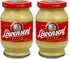 Loewensenf Lowensenf Mustard in Jar, Extra Hot, 9.3 Ounce (Pack of 2)