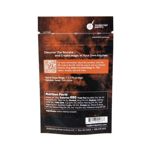 Sodium Stearoyl Lactylate (SSL) Non-GMO, OU Kosher Certified, Gluten-Free, Vegan - 50g/2oz