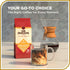 100% 3-Pack 12 oz Don Francisco's Caramel Spiced Rum Ground Coffee, Medium Roast Arabica, Seasonal Flavored Coffee