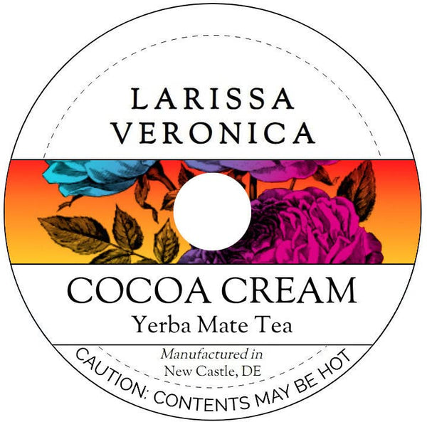 Larissa Veronica Cocoa Cream Yerba Mate Tea (Single Serve K-Cup Pods) (12 pods, ZIN: