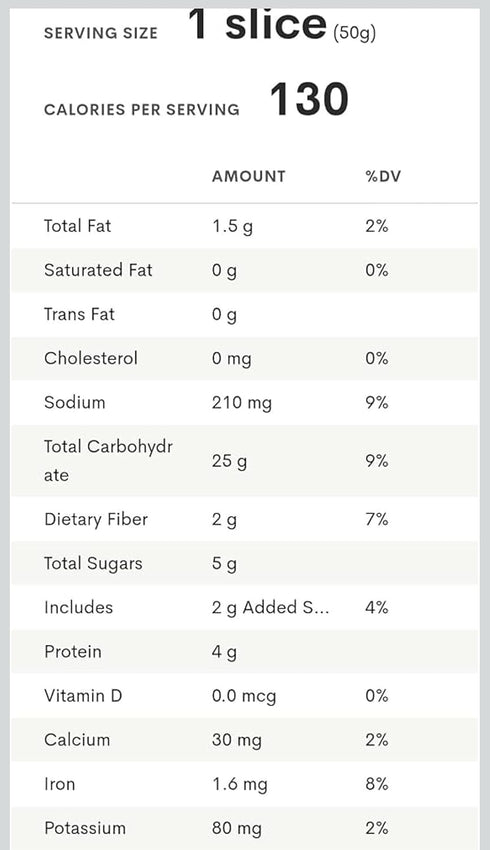 Generic 17.6oz Sliced Apple Cinnamon Sourdough Bread Fall Bread