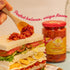 10oz (285g), TUTTOCALABRIA, Crushed Calabrian Chili Peppers, Spicy Condiment with Calabrian Chili Peppers, Extra Virgin