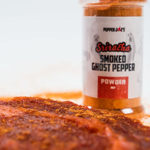Set 5 2oz 10oz Pepper Joes Dried Sriracha Powder Gift Unique Mild to Super-Hot Dried Sriracha Seasonings in Shaker Jars