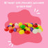 18 9 (Pack 2) Tiny Classic Jelly Beans, Bite Size Easter Egg Candies, Individual Bags, Ounces