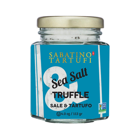 Sabatino Tartufi All Natural Gourmet Truffle Salt Seasoning, Sicilian Sea Salt, Kosher, Non-GMO, 4 oz