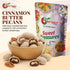 2 NY Spice Shop Cinnamon Butter Pecans Candy - Pound Sweet & Crunchy Cinnamon Butter Snacks - Fun Treats for Festive