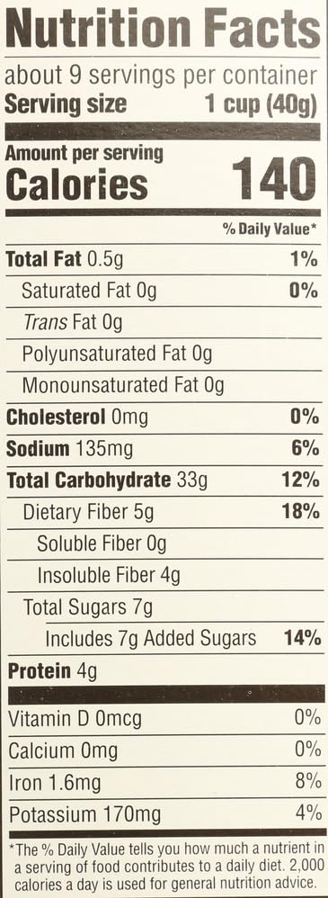365 13 by Whole Foods Market, Organic Wheat Waffles Cereal, Ounce