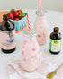 Summer 12 oz 24 (Pack 1) Portland Syrups Strawberry Lemon-Lime Syrup - in a Glass with Tangy Citrus and Sweet