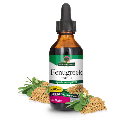 Nature's Answer Fenugreek Seed with Organic Low Alcohol 2 Fluid Ounce |