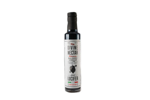 8.5oz 250ML Saint Lucifer, Divine Nectar - Habanero Infused Balsamic Vinegar, - | Gluten Free, Sugar Free, Vegan