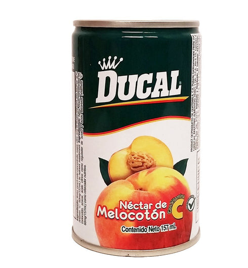 Ducal 5.3 oz (Pack 12) Peach Juice fl - Jugo de Melocoton