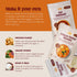 Pack 3 The Cumin Club Indian Meal Kit - Paneer Tikka Masala, Methi Matar Malai, Dal Makhani - Instant Meals Effortless