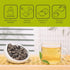 Jasmine Dragon Pearls Loose Leaf Green Tea 100g/3.53oz - Pleasant Jasmine Aroma for Hot and Cold Tea