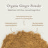 1.4 oz Geo-Fresh Organic Ginger Powder - Ground Ginger Powder Organic Raw - USDA Certified, Non-GMO, Kosher