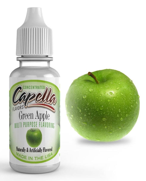 Capella Flavor Drops Green Apple Concentrate, 13 Milliliter Bottle