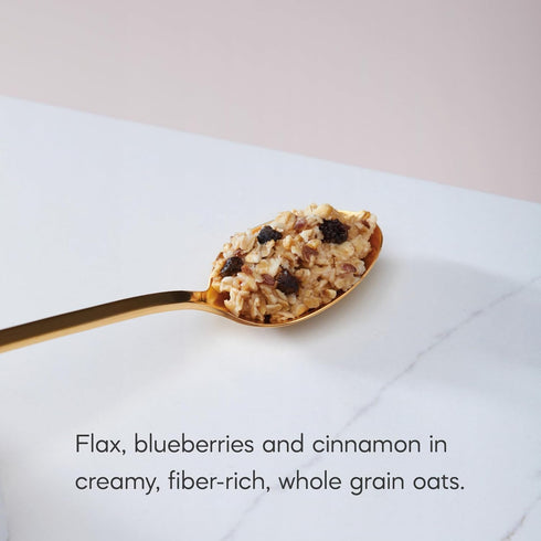11.3 oz (Pack 6), Nature's Path Organic Blueberry Cinnamon Flax Instant Oatmeal, of Non-GMO