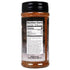 Heavy Smoke Black Label Seasoning 11 oz - Championship BBQ Rub for Brisket Steak and Burgers; Smoking and Grilling Spice