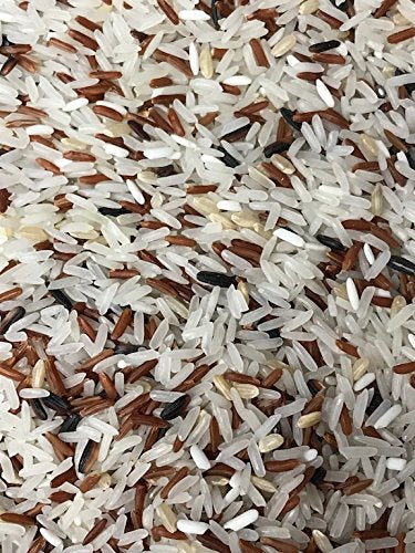 5 lbs. Thyme & Seasons Purple Rice Blend - Black, Cargo, Jasmine, and Sweet Rice