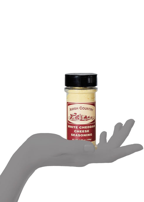 Country 3.8 oz Amish Popcorn | White Cheddar Cheese - Popcorn Seasoning | Old Fashioned, Non-GMO