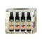 Olidi Organic Balsamic Vinegar Of Modena Variety Set - Fig/Pear/Raspberry/Pomegranate, (Pack of 4)
