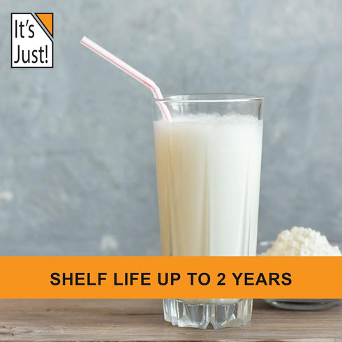 1.5 2 It's Just - Powdered Non-Fat (Skim) Milk, rBST/rBGH Hormone Free, Shelf Stable, Just Add Water, Makes Over Gallon