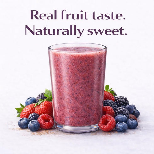 10 Berry Blast Smoothie Mix Freeze Dried Fruit Smoothie Powder for Smoothies & Shakes, Just Add Water or Milk, Servings