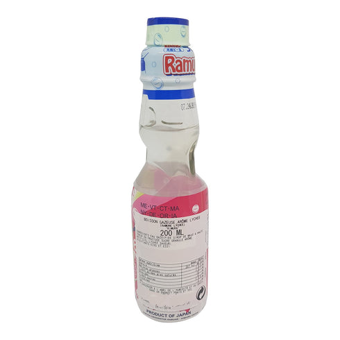 6.76 (Pack 18) Kimura Ramune Japanese Marble Soft Drink, Lychee, Ounce