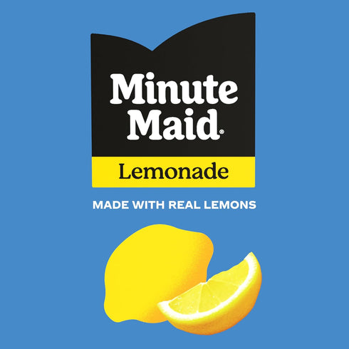 Pack 7.5 oz, 10 Pack Minute Maid Lemonade Fridge Cans, fl