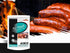 Al-Hadi 296ft (90m) 24-26 mm (90 HALAL Natural Sheep sausage Casings Edible Casings for Authentic Sausage Making