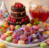 3 SweetGourmet Forest Berries Bonelle Jellies, Soft Fruit Jelly Candy, Blackberry Gooseberry Blueberry Raspberry