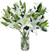 Cassiolina 0 Stems Fresh Oriental Lily Flowers Fragrant Lily Bouquet for Vase Home Decor Wedding Party Floral
