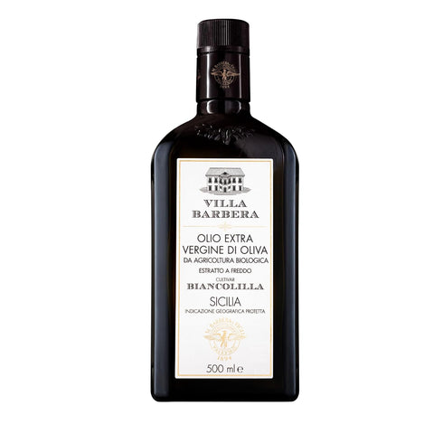 Villa Barbera Biancolilla Organic Extra Virgin Olive Oil PGI Sicilia, 16.9 fl