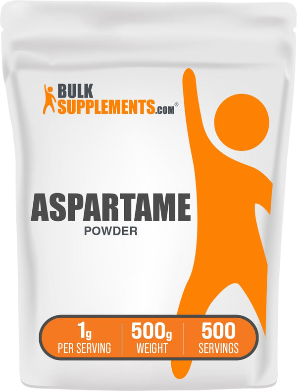 BulkSupplements.com Aspartame Powder - Aspartame Sweetener, Sugar Substitute for Baking, Sugar Alternative