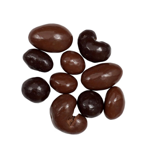 2 Bridge Mix, Pound Bulk Bag, Milk and Dark Chocolate Covered Raisins, Peanuts, Almonds, Cashews and Pecans