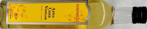 Tonnelli Apple Cider Vinegar Kosher For Passover 17 Oz. Pack Of 1.
