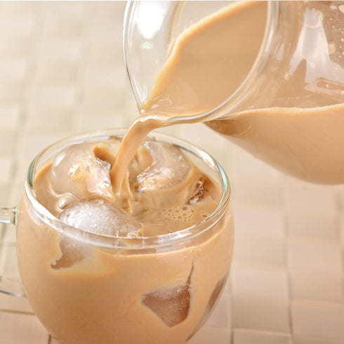 OKTEA Assam Milk Tea Kit - Assam & Ceylon Tea Blend, New Zealand Milk, Pure Ingredients with No Additives, Sugar Sachet