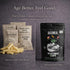AKUNKA 2.5 oz Crispy Roots - Unsalted Vegetable Snack, Sweet Potato, Carrot, Beetroot, High Fiber, Zero Added Salt
