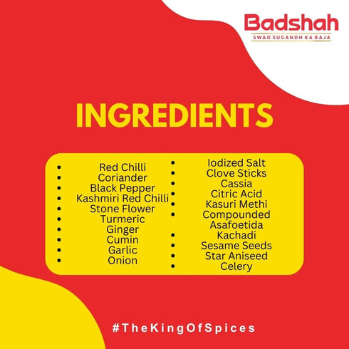 Badshah 3.5-ounce Masala, Chicken Masala Hot & Spicy, Box