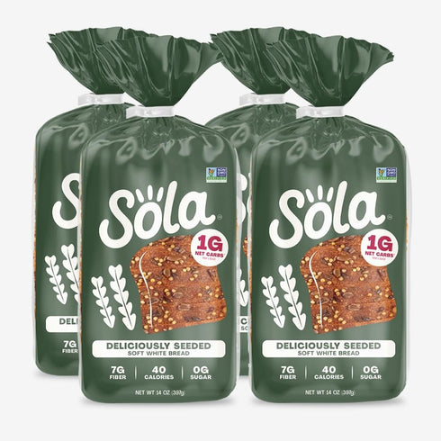 Sola Deliciously Seeded Bread (Pack of 4)