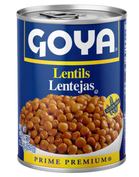 Goya Lentils, 15.5 oz, 2-Pack